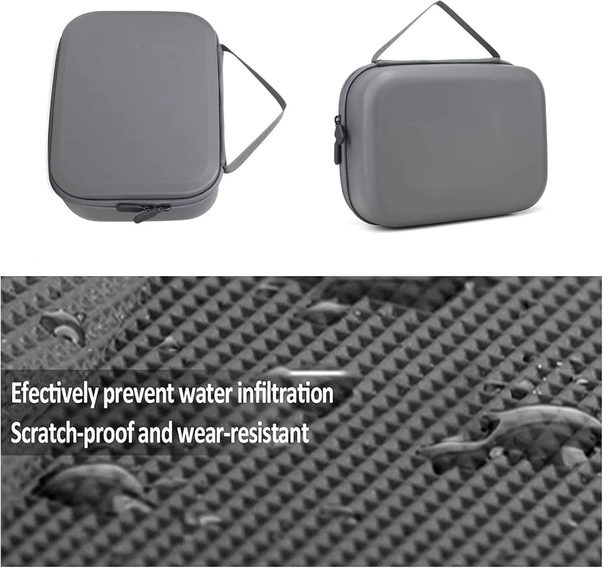 Storage Bag for Mini 3 Pro Drone Case Hard Shell Travel DJI 3 Pro-Grey