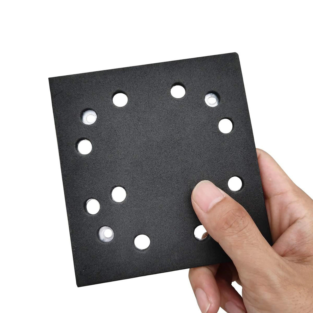2PCS 1/4" Square 10 Holes Sander Disc and Backing Plate For Dewalt DW411 BD5000