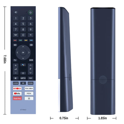 CT-95022 Voice For Toshiba TV Remote Control 55E350KP 65C350KP 65E350KP