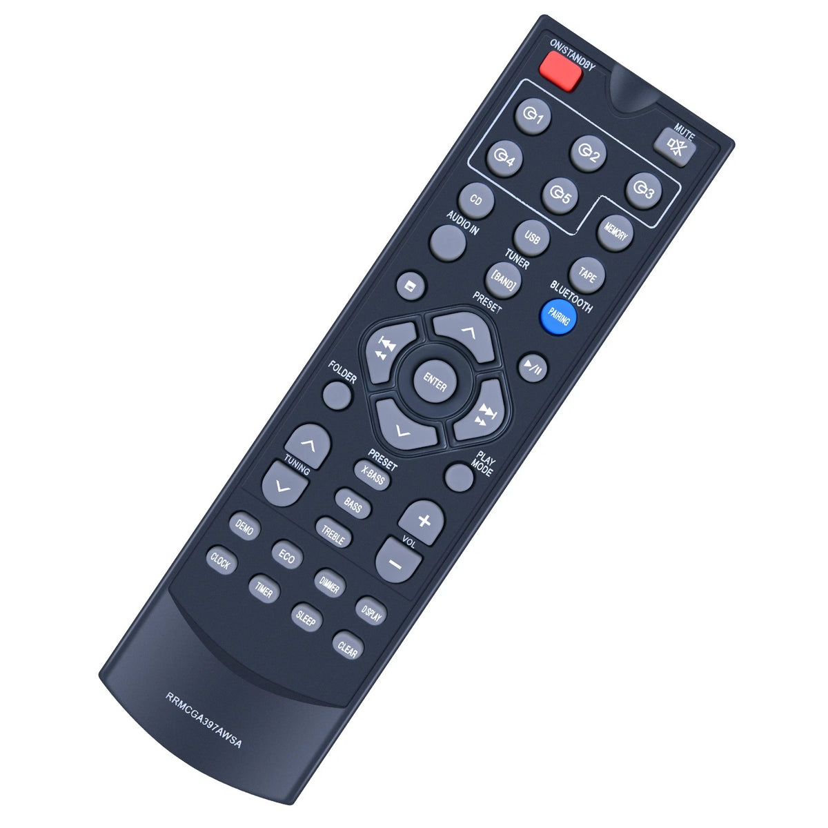 RRMCGA397AWSA Remote Control For Sharp Speaker System CD-BH950