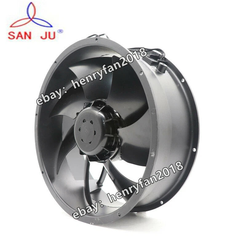 SANJUN Fan SJ2509HA2 AC 220-240V 0.45A 254*254*89MM 2-wires Electric Cabinet Fan
