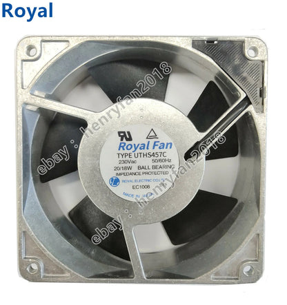 Royal Fan UTHS457C Axial Fan AC 230V 20/18W 120*120*38mm Metal Cooling Fan