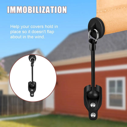 Coolaroo Replacement Parts Roller Shade Hardware Bungee Kit One Size, Black