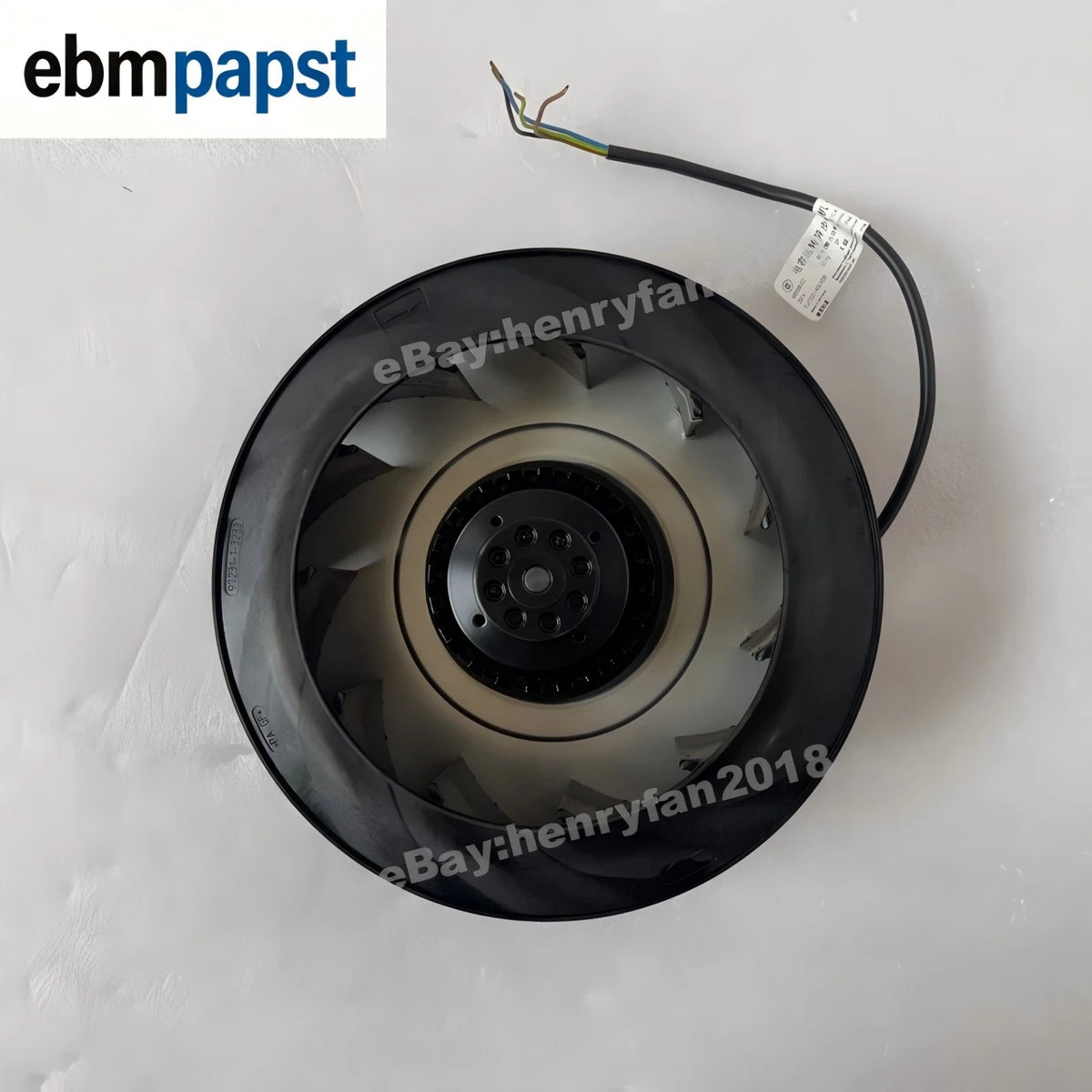 R2E250-AS47-05 ebmpapst AC Centrifugal Fan Inverter & Converter Cabinet Cooling