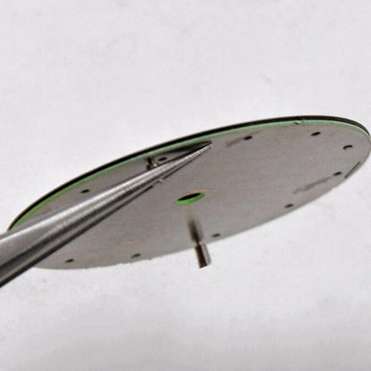 34.5mm Green Luminous Watch Dial With Watch Hands For ETA 6497 ST3600 Movement k