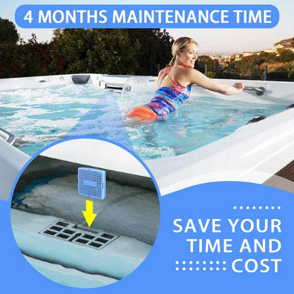Hot Tub Mineral Cartridge, Silver Ion Freshwater Salt System 1 - Pack