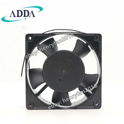 ADDA AA1281UB-AW Axial Fan 110/120V 0.33/0.27A 120*120*38MM Cabinet Cooling Fan