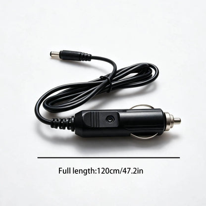 DC 12V Car Cigarette Lighter Plug Power Cord Charger Adaptor With LED Indicator