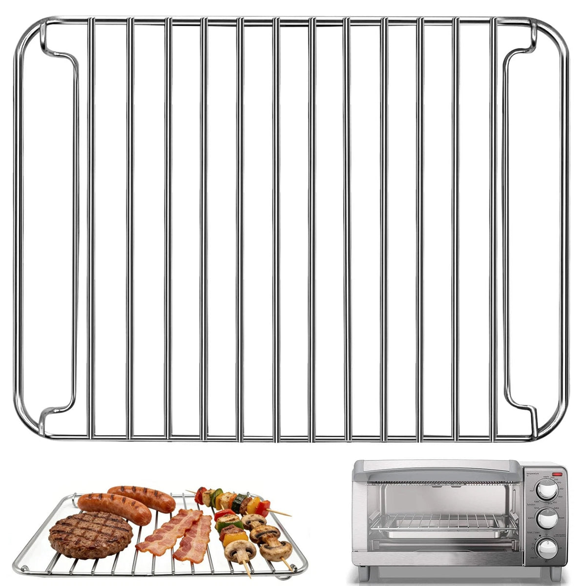 GWYXC Countertop Toaster Oven Replacement 10.8''x8.3'' Rack For 4 Slice