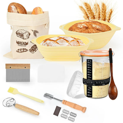 TOKPELA Sourdough Starter Kit 13Pcs Bread
