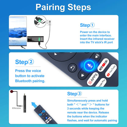 Voice Remote Control For BL Android TV Stick 4K