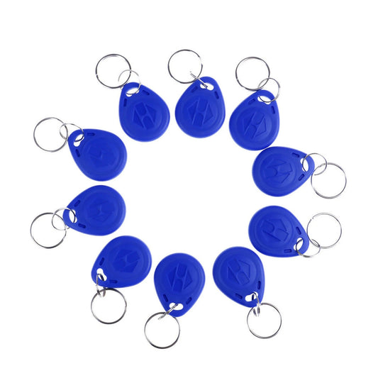 10Pcs TK4100 keychains 125KHZ RFID id card token ID Card Tags Door Access Card