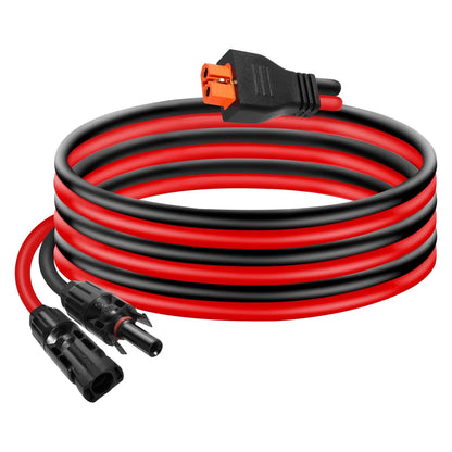 10AWG Tinned Copper Wire XT60i to Solar Panel Connector Extension Cable 10 FT