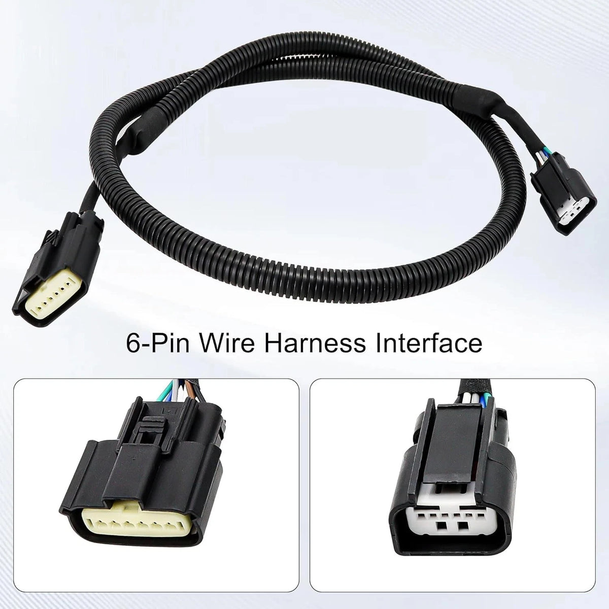 FC3Z-14A412-A Tailgate Backup Camera Wiring Harness 6 Pin Compatible with...
