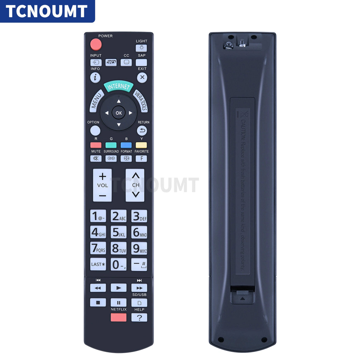 N2QAYB000777 Remote Control For Panasonic TV TCP50ST50X TCP60ST50X