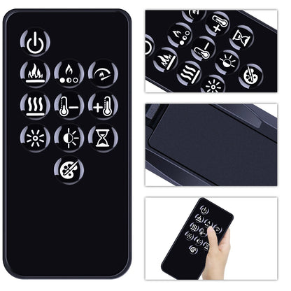 Remote Control For Dimplex PLF (Multi-Fire Slim) Series Electric Fireplaces