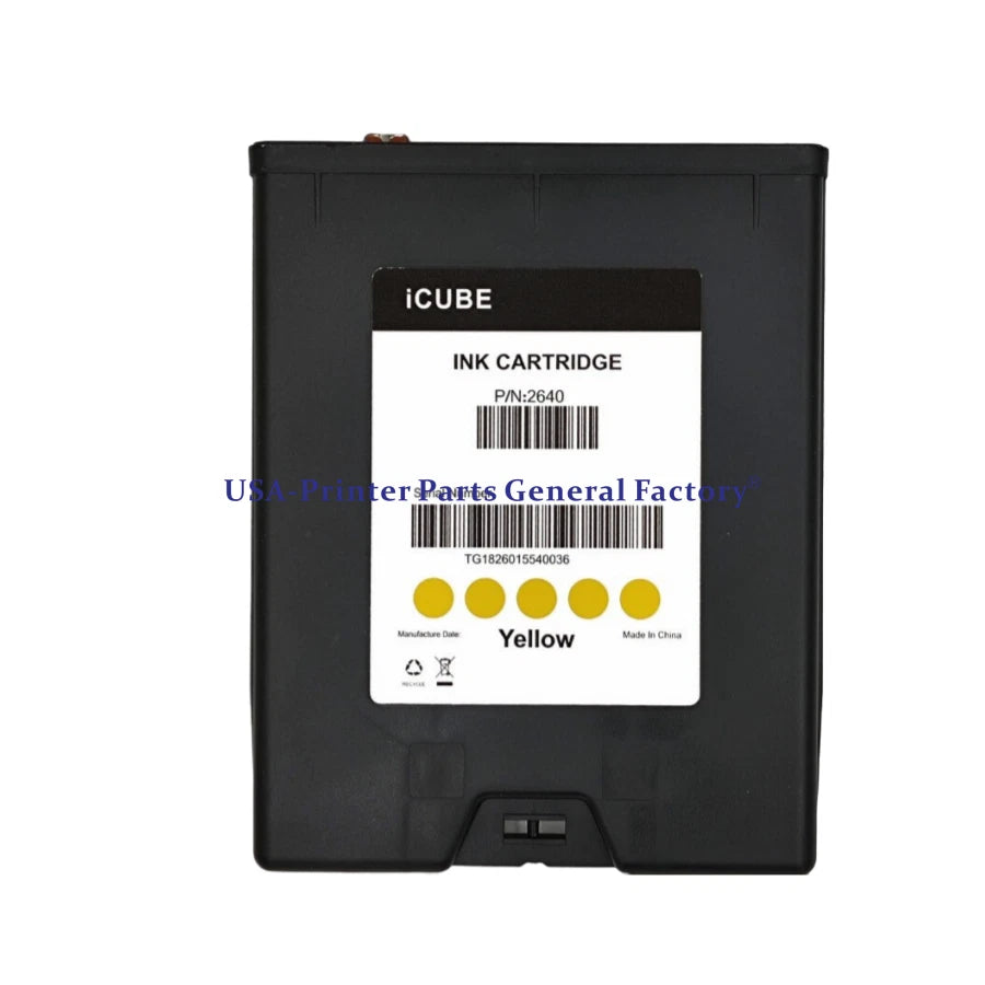 5Color/SET Ink Cartridge Compatible For Memjet Innovation ICUBE 1/2/3