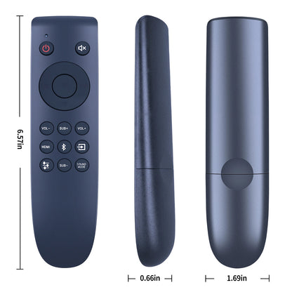 Remote Control For Onn 100002634 42" 5.1. 2. Dolby Atmos Soundbar -