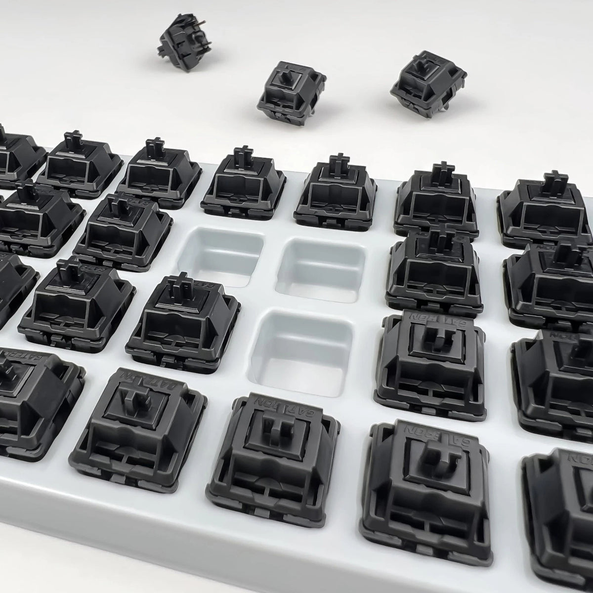 Gateron Oil King V2 Pre-Lubed Smooth Linear Keyboard 36 PCS, Switch