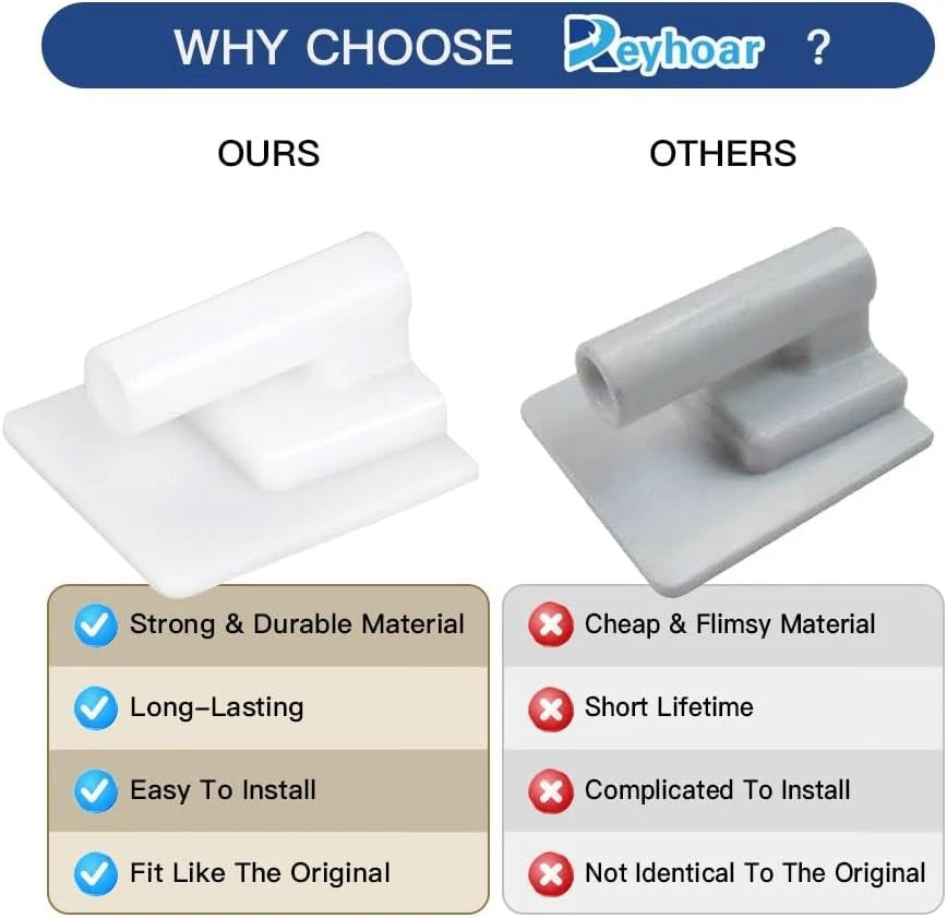 2Pcs 241779401 Refrigerator Door Hinge Pin, Mullion Mounting Pin Fit for...
