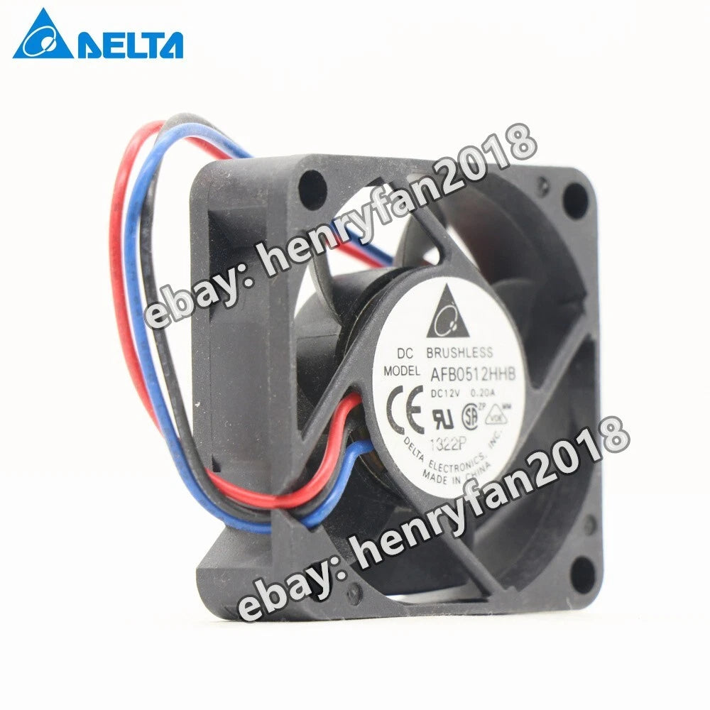 Delta AFB0512HHB DC12V 0.20A 50*15MM Computer /server case cooling fan BRUSHLESS