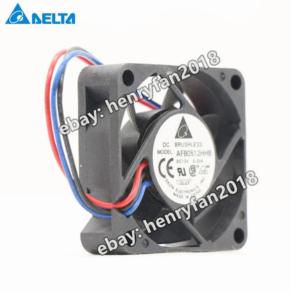 Delta AFB0512HHB DC12V 0.20A 50*15MM Computer /server case cooling fan BRUSHLESS
