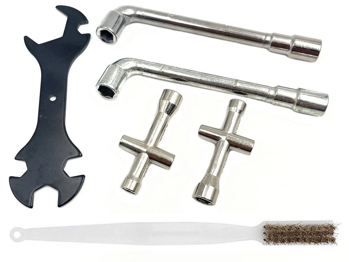 3D Printer Cleaning Tool Parts, 5 in 1 Wrench + 6mm 7mm L-Shaped Hexagonal...