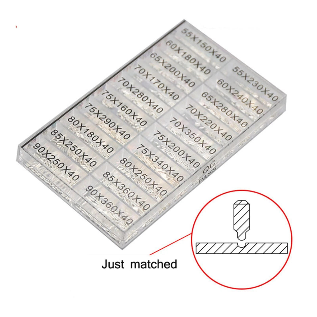Silver Plated Copper Watch Dial Feet Assortment Wristwatch Watchmaker Tool