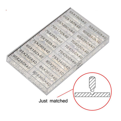 Silver Plated Copper Watch Dial Feet Assortment Wristwatch Watchmaker Tool