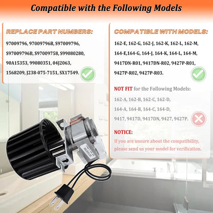S97009796 Bathroom Fan Motor Assembly for Broan Nutone Bulb Ceiling Heater...