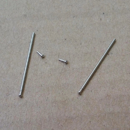 100Pcs 8-26mm Watch Band Clasp Buckle Tube Friction Pin Spring Bar 1mm Thick