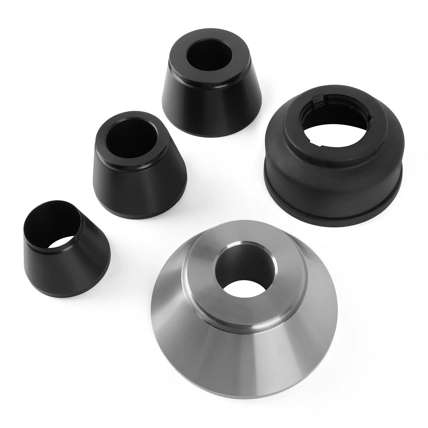 Complete 28mm to 40mm Shaft Conversion Kit with Cones & Wing Nut
