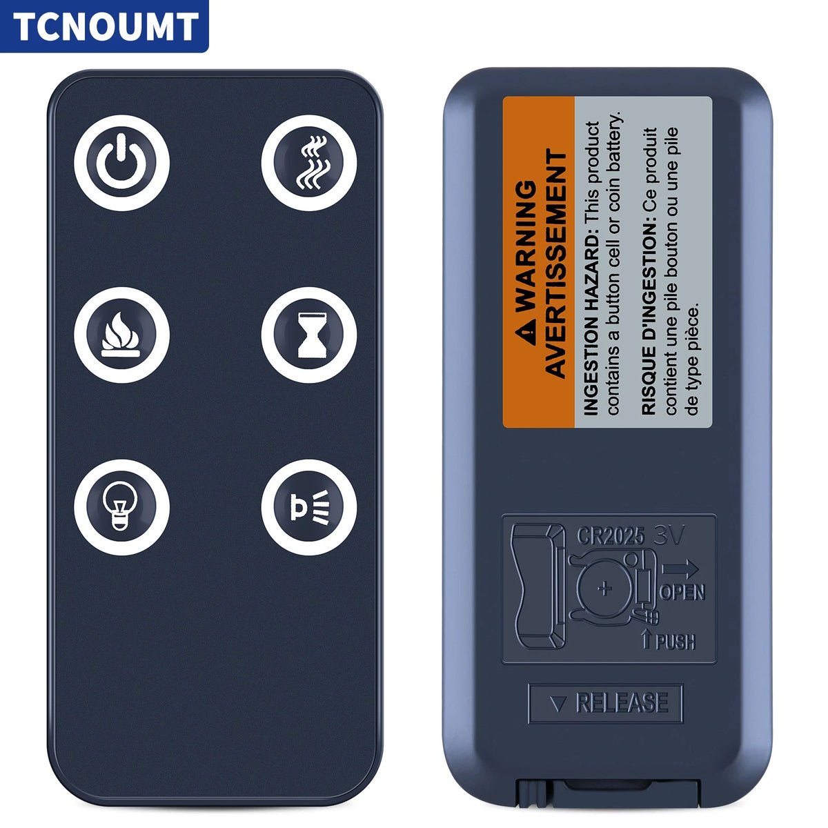 Remote Control For Northwest Electric Fireplace BEF-36WM BEF-42WM BEF-50WM