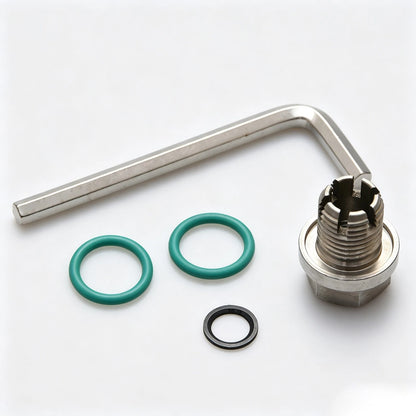 Steel Self Tapping M14.1-1.5 Oversize Piggyback Oil Drain Plug Thread Repair Kit