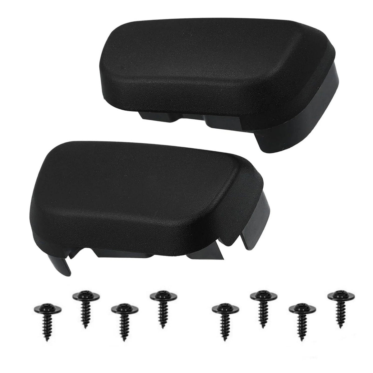 For Dodge Ram Crew Cab Side Step End Cap 68193113AA 2-Pack Set With Screws