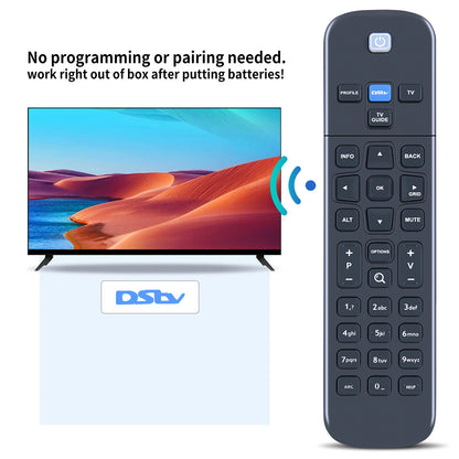 Remote Control For DStv HD Single View Decoder Model 8S (RECMC4140-HD)