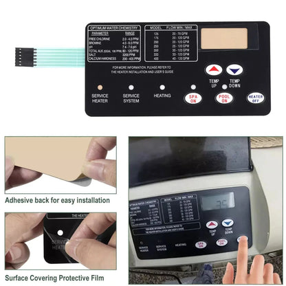 42002-0007S Control Board 472610Z Switch Membrane Pad Kit For Pentair SR400NA