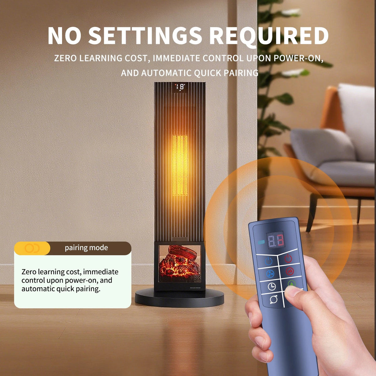 Remote Control For Lasko Oscillating All Season Tower Fan and Space Heater FH515