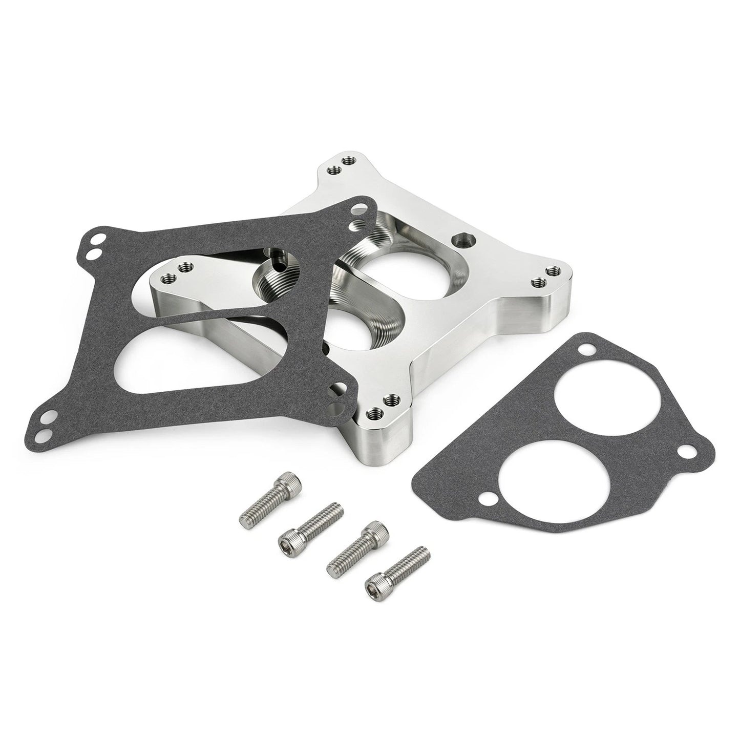 2" Dual Plane Carburetor Adapter for TBI Intake Manifold Fits Holley & Edelbrock