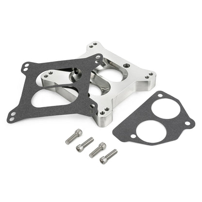 2" Dual Plane Carburetor Adapter for TBI Intake Manifold Fits Holley & Edelbrock