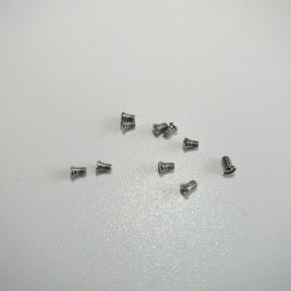 120Pcs Stainless Steel Watch Back Case Cover Screws Assortment Sizes Repair Part