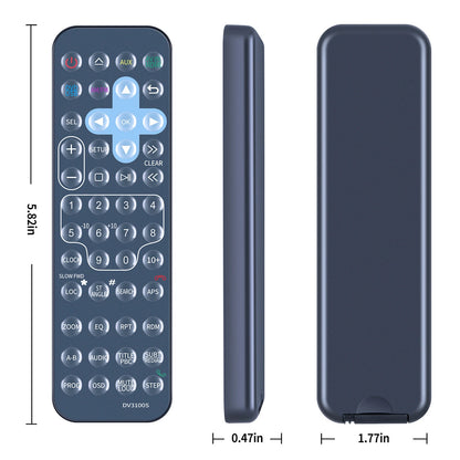 Replacement Remote Control For Furrion DV3100S Entertainment System
