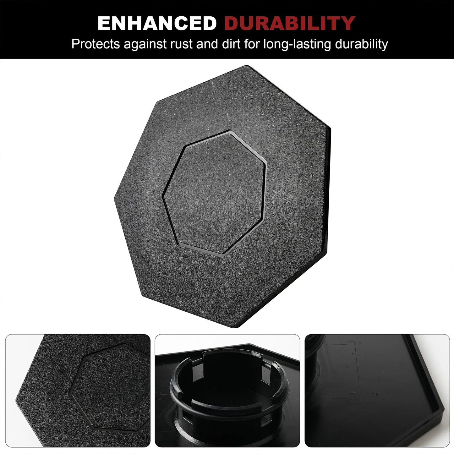 Wheel Covers for Tesla Cybertruck Accessories 2023-24 Hubcaps, Center Wheel Caps