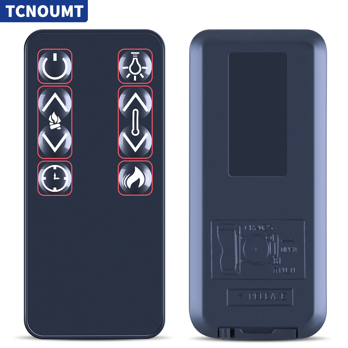 Remote Control For Tek Flame Electric Firebox Fireplace Heater TT-FRPL-EF01-28