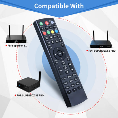 Remote Control For Superbox S1,S2 PRO,S3,S5/S6Max Elite ll Magabox MG4 Max