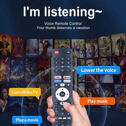 Remote Control For FPD 32/40/43-inch Palette Series Google TV with Voice