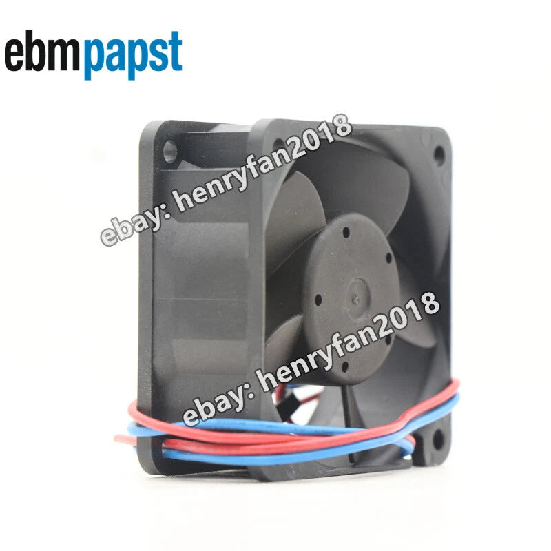 Ebmpapst 614NH Axial Fan 24VDC 2.1W 88mA 60*60*25mm 2wire Equipment Cooling Fan