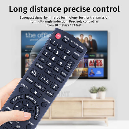 N2QAYB000387 Remote Control For Panasonic CD Stereo Audio System SA-AK280