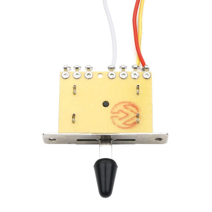 JIUWU Strat Guitar Wiring Harness Prewired 3X 500k Pots 1 Volume Random color