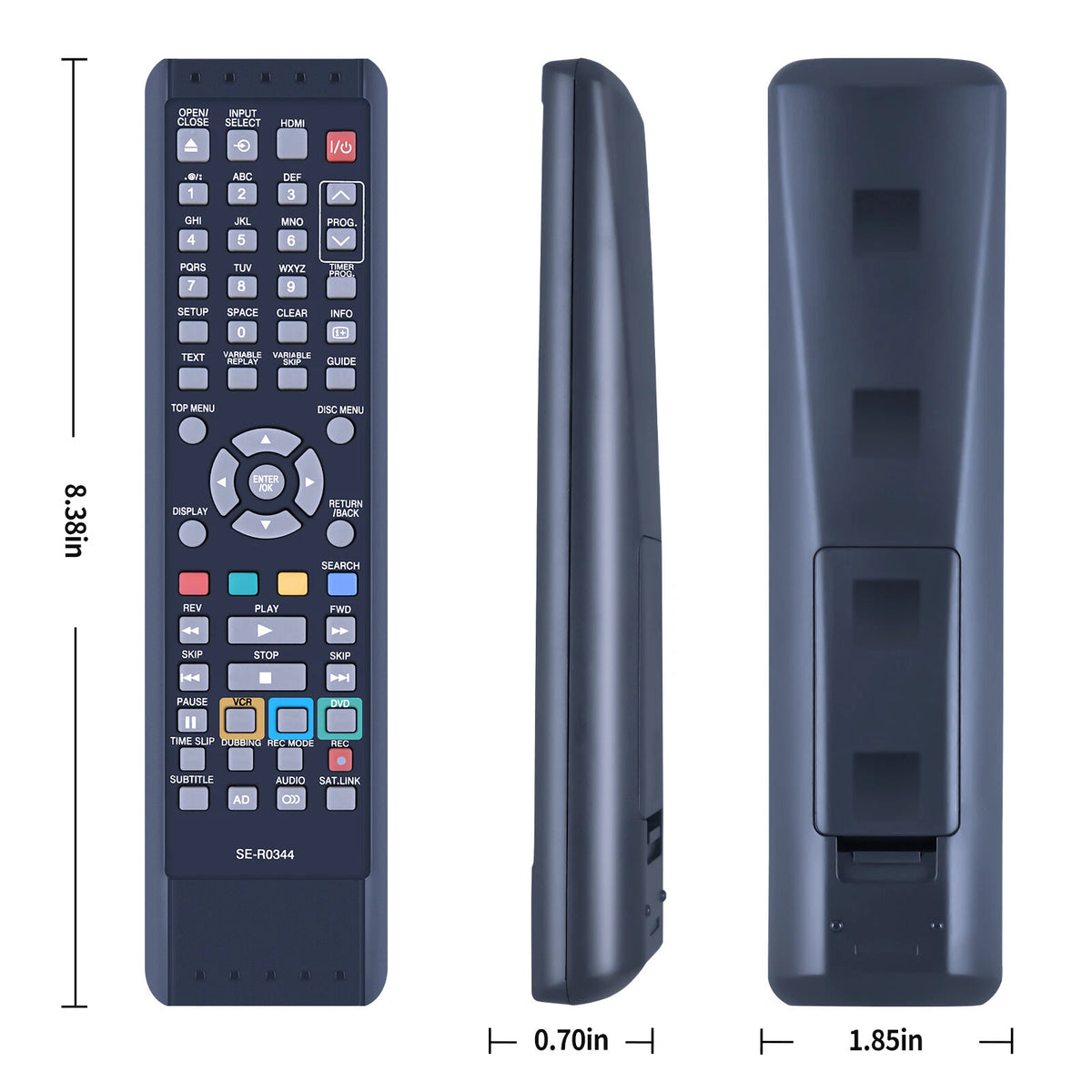 SE-R0344 For Toshiba HDD DVD Recorder Remote Control RDXV59DTKB RDXV60
